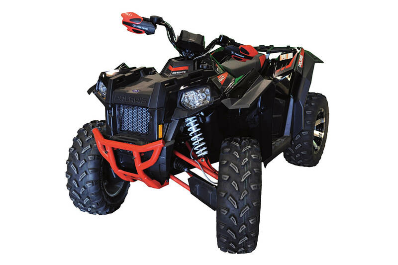 DIRECTION 2 Overfender Kit Black Polaris Scrambler 850/XP1000 EPS
