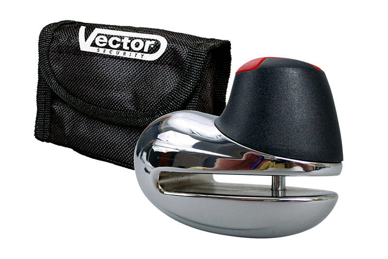 VECTOR Mini Disc Disc Lock - Chrome