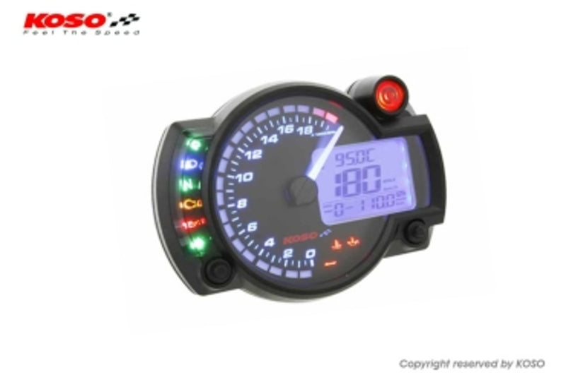 Multifunction meter Koso RX2N+ universal GP Style
