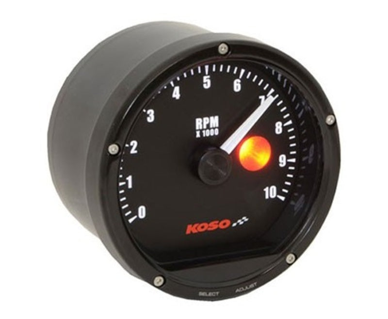 KOSO D75 Tachometer Black 10000rpm