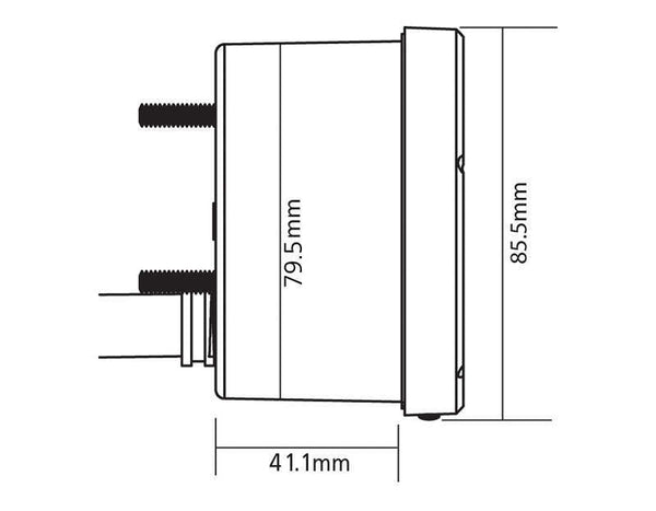 KOSO D75 Speedmeter