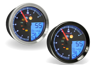KOSO Harley Davidson Speed Meter Chrome
