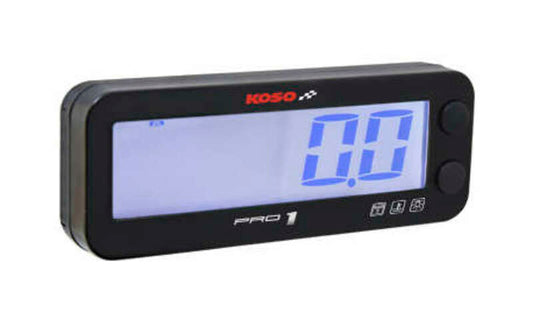 KOSO Pro-1 Rev-Counter LCD Multifunction Black