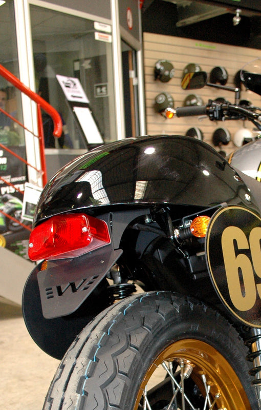 ACCESS DESIGN Wheel Arch Plate Holder Black Kawasaki W800