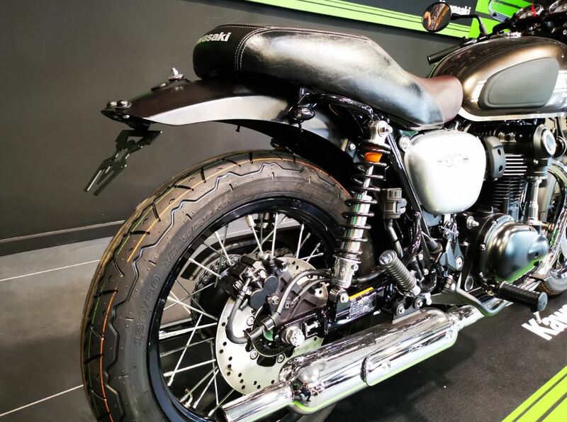 ACCESS DESIGN License Plate Holder Black Kawasaki W800