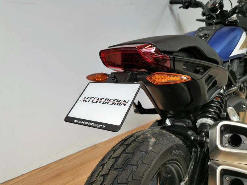 ACCESS DESIGN License Plate Holder Black Indian FTR 1200/1200S