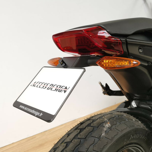 ACCESS DESIGN License Plate Holder Black Indian FTR 1200/1200S