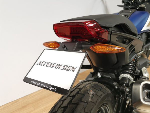 ACCESS DESIGN License Plate Holder Black Indian FTR 1200/1200S