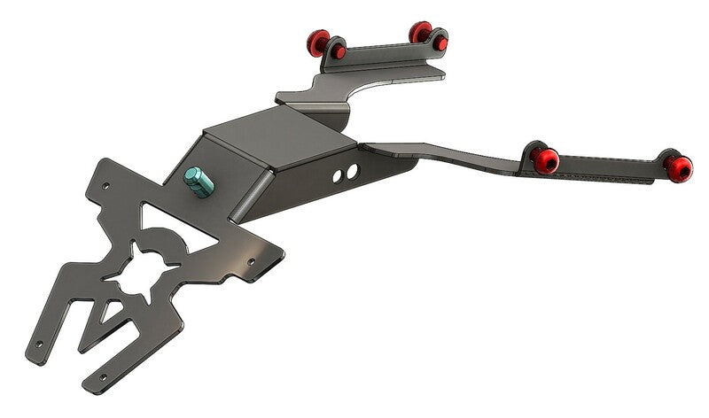 ACCESS DESIGN License Plate Holder Black Indian FTR 1200/1200S