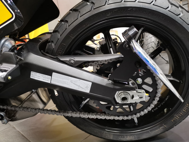 ACCESS DESIGN Side License Plate Holder Black Ducati Scrambler 800