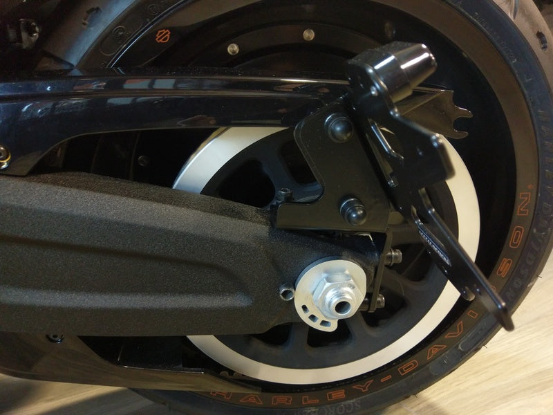 ACCESS DESIGN Side License Plate Holder Black Harley Davidson FXDR114