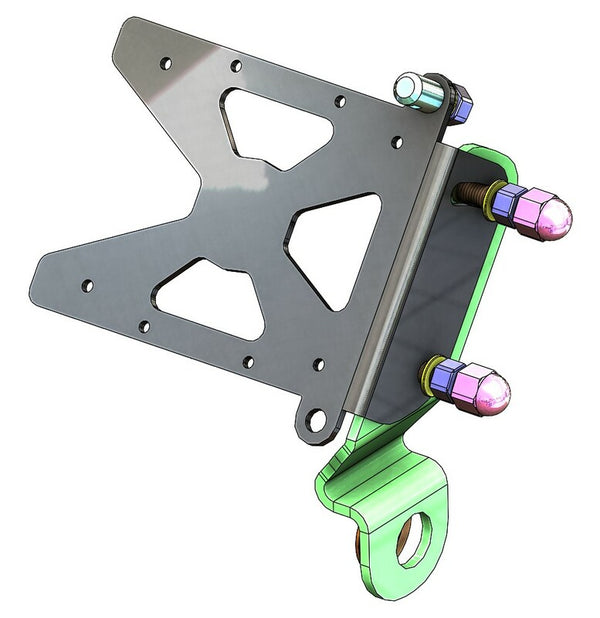 ACCESS DESIGN Seitlicher Kennzeichenhalter Kawasaki Vulcan 
