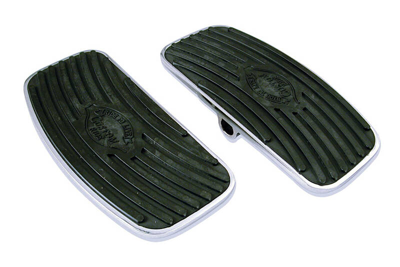 HAC Driver Floorboards Fixed Chrome Susuki VS-1400 Intruder