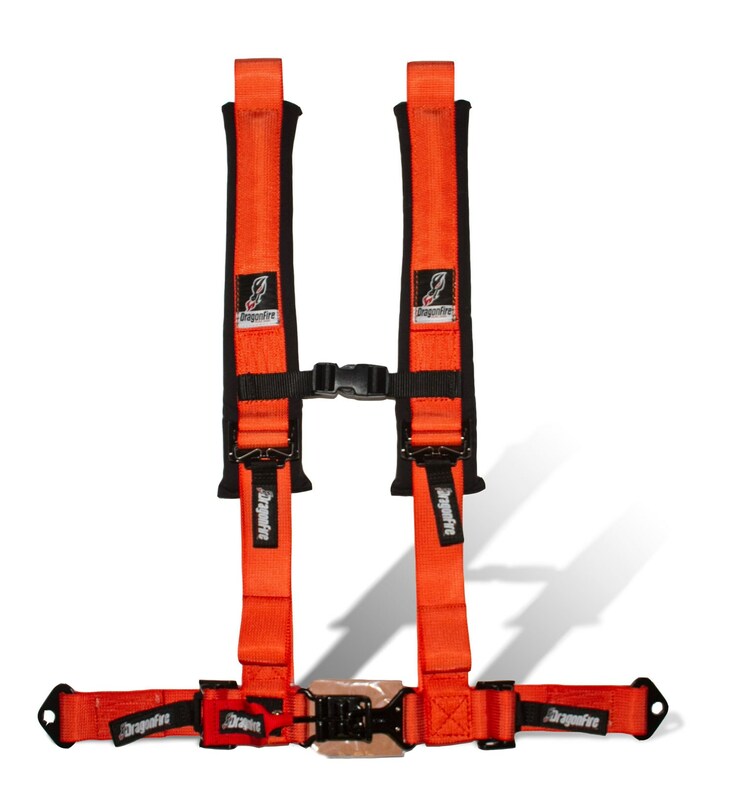 DRAGONFIRE Harness Red 4 points 3''
