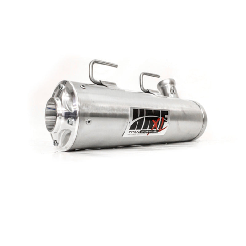 HMF QS Series Silencer - Stainless Steel Stainless steel Polaris Sportsman 850 TRG