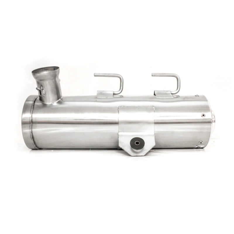 HMF QS Series Silencer - Stainless Steel Stainless steel Polaris Sportsman 850 TRG