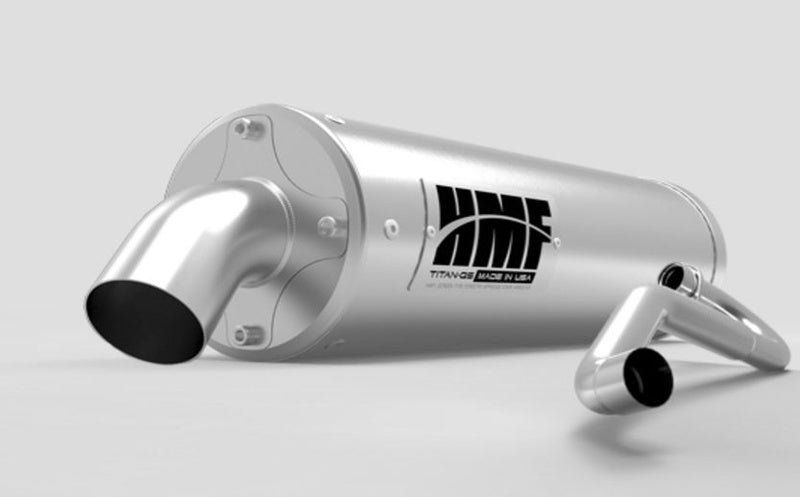 HMF QS Series Full Exhaust System - Stainless Steel Stainless steel Polaris RZR 800/S