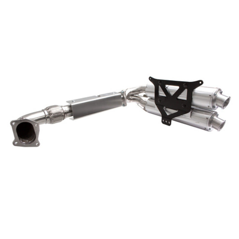 HMF Big Core Silencer -Stainless Steel Stainless steel Polaris RZR XP Turbo