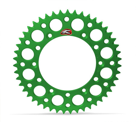 Rear sprocket RENTHAL Aluminium Self cleaning - 420
