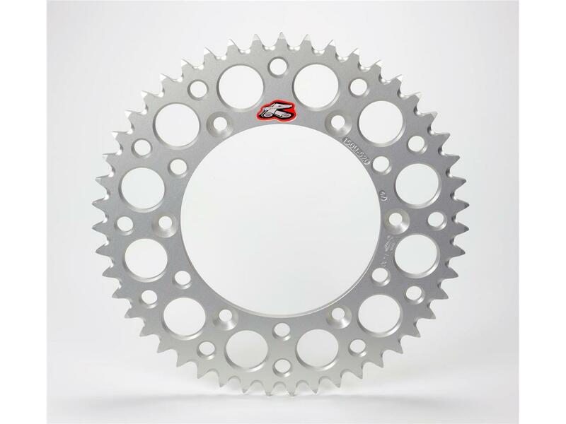 Rear sprocket RENTHAL Aluminium Self cleaning - 520
