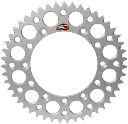 Rear sprocket RENTHAL Aluminium Self cleaning - 520