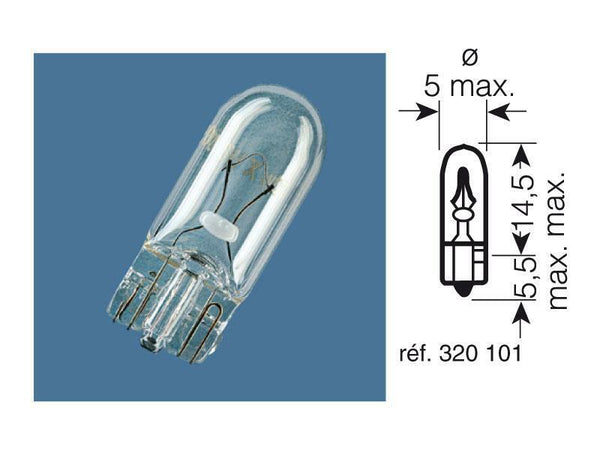 OSRAM Original Line Light Bulbs 12V 1,2W - x10