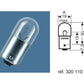 OSRAM Original Line R10W Light Bulbs 12V 10W - x10