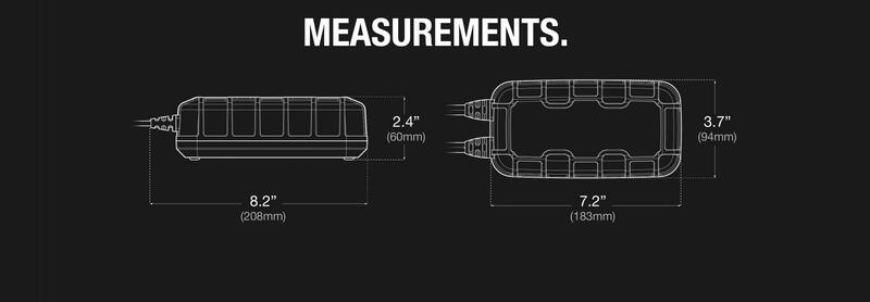 NOCO Genius10 Smart Battery Charger 6/12V 10A