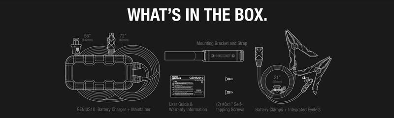 NOCO Genius10 Smart Battery Charger 6/12V 10A