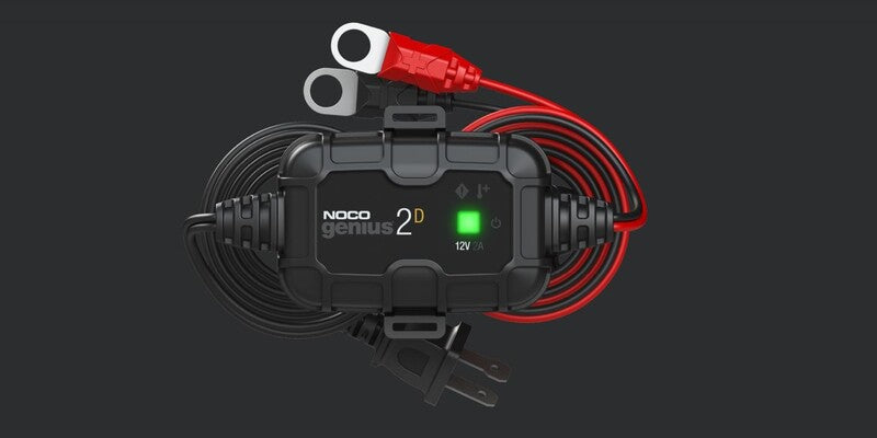 NOCO Genius2D Smart Battery Charger Direct Mount Eyelet 12V 2A