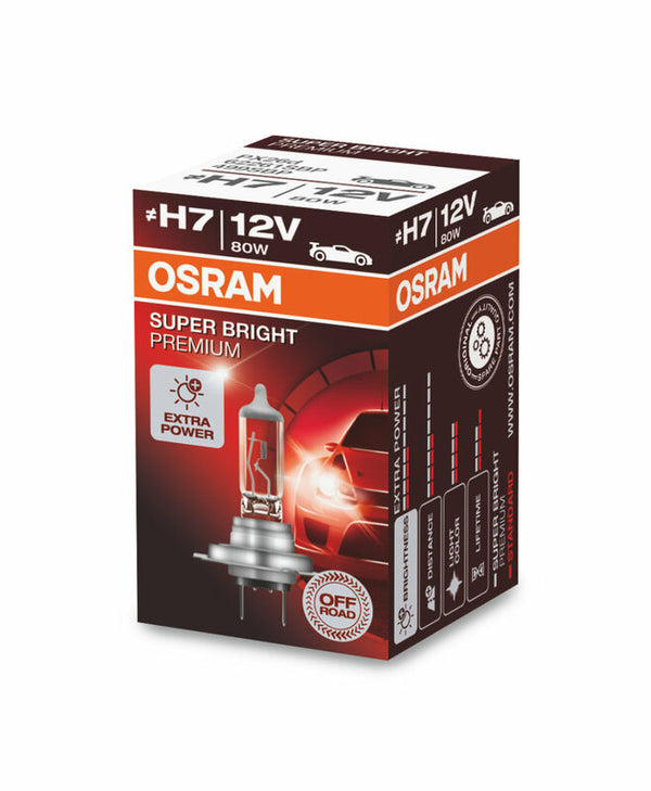OSRAM Bulb Super Bright Premium H7 12V/80W - x1