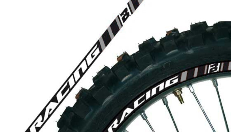 BLACKBIRD Wheel Graphic Stickers Grey Universal