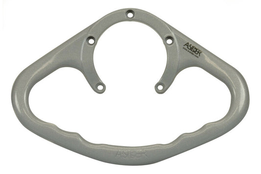A-SIDER Tank Handle Grip 5 Screws Silver Ducati - 1082590001