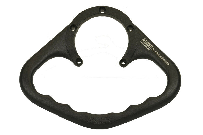 A-SIDER Black Edition Tank Handle Grip 5 Screws Black Honda