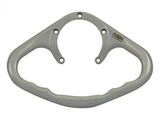 A-SIDER Tank Handle Grip 5 Screws Silver Kawasaki Z1000