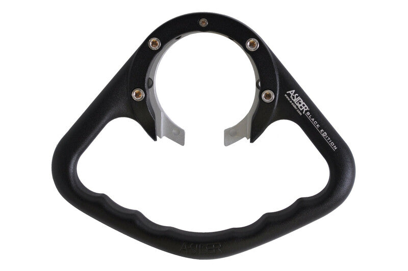 A-SIDER Black Edition Tank Handle Grip 6 Screws Black Triumph