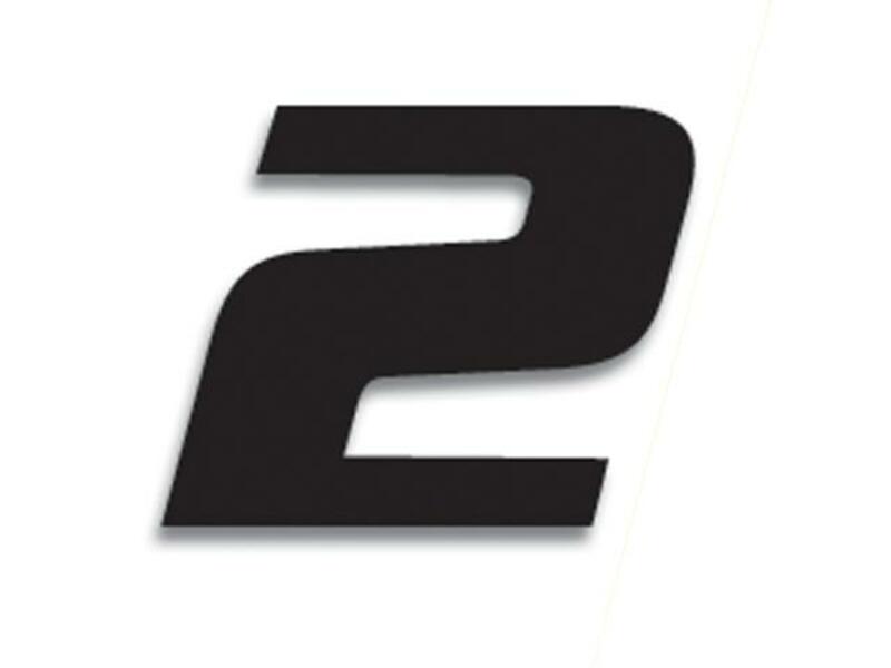 BLACKBIRD Race Number 2 20x25cm Black