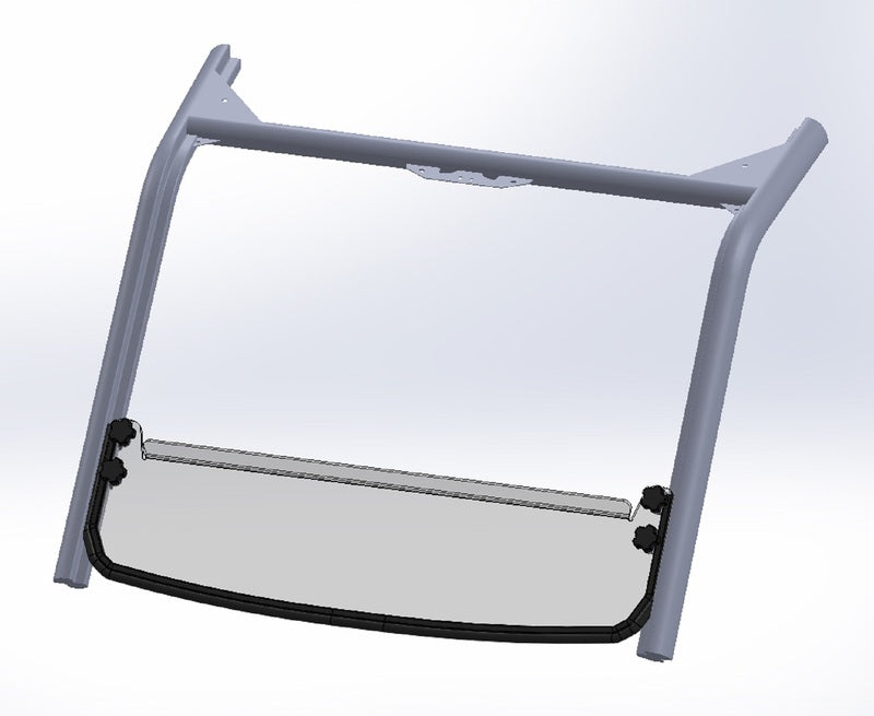 DIRECTION 2 Low SSV Windshield - Can Am Maverick Trail