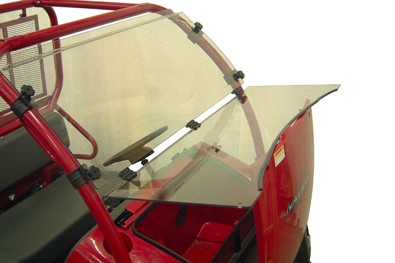 DIRECTION 2 Full Tilt SSV Windshield - Kawasaki Mule 610