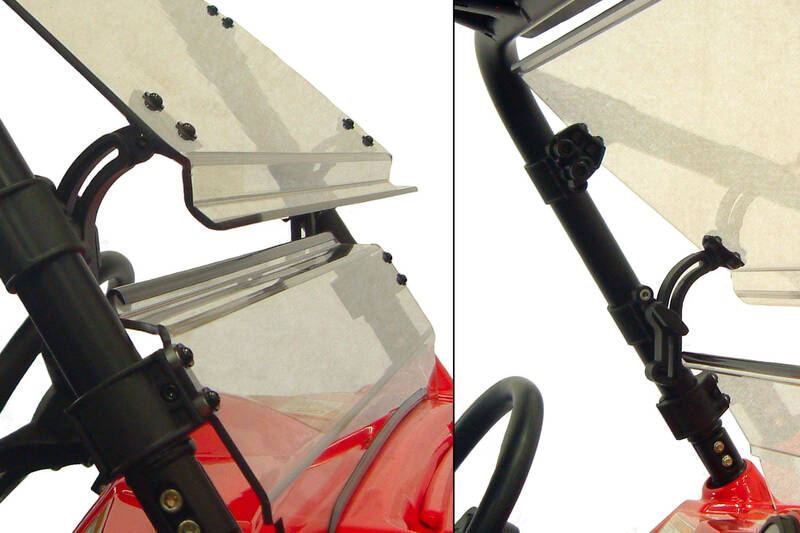 DIRECTION 2 Full Tilt SSV Windshield - Polaris RZR/RZR S 800