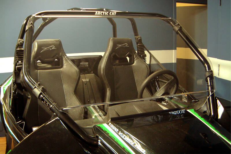 DIRECTION 2 Full Tilt SSV Windshield - Arctic Cat Wildcat