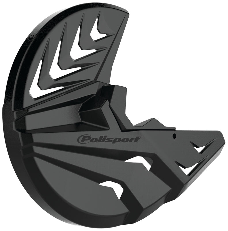 POLISPORT Front Disc Cover Disc Black / Black