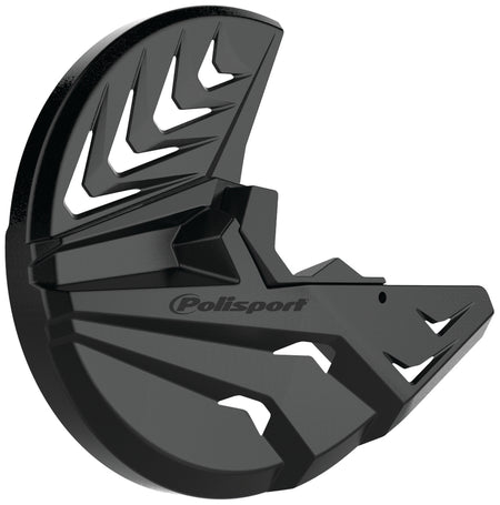 POLISPORT Front Disc Cover  Black / Black