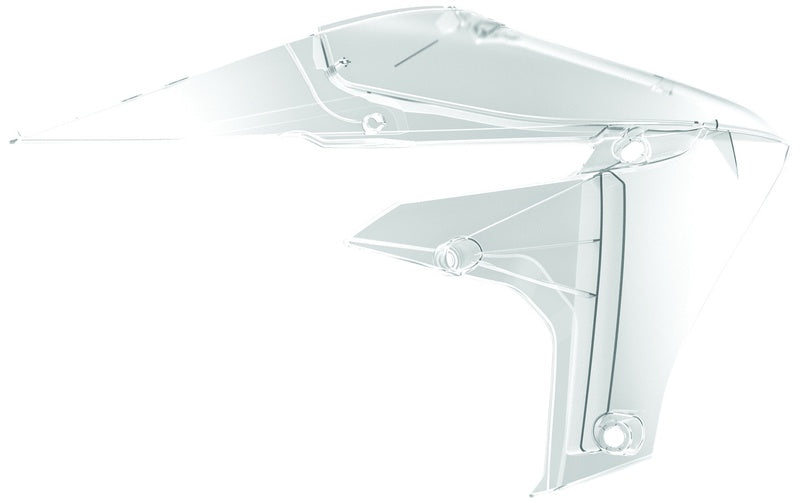 POLISPORT Radiator Cover Clear Yamaha YZ250F/450F