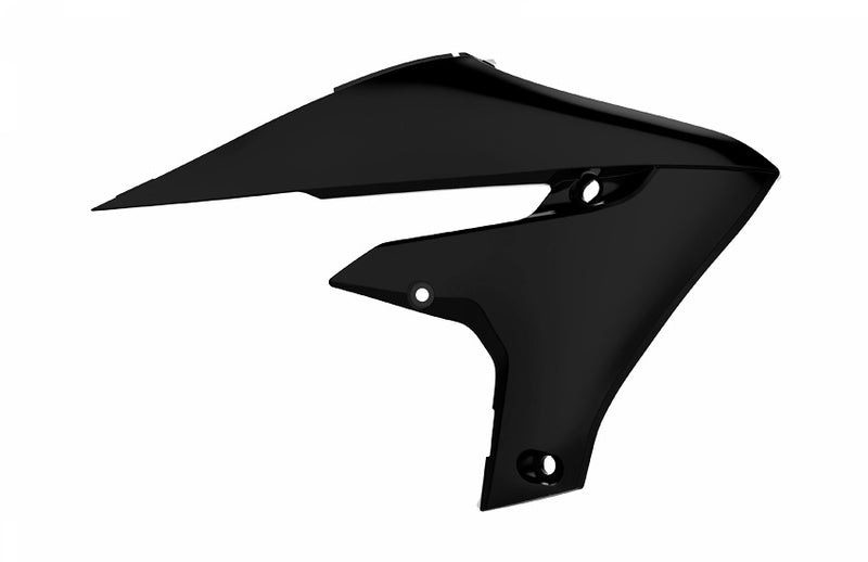 POLISPORT Radiator Covers Black Yamaha YZ450F