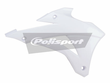 POLISPORT Radiator Covers White Kawasaki KX85/KX100