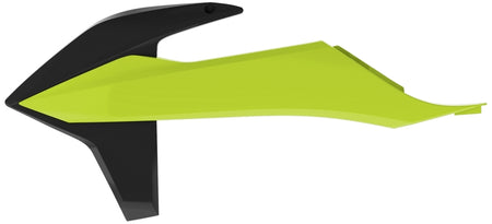 POLISPORT Radiator Covers Black/Neon Yellow KTM SX/SX-F