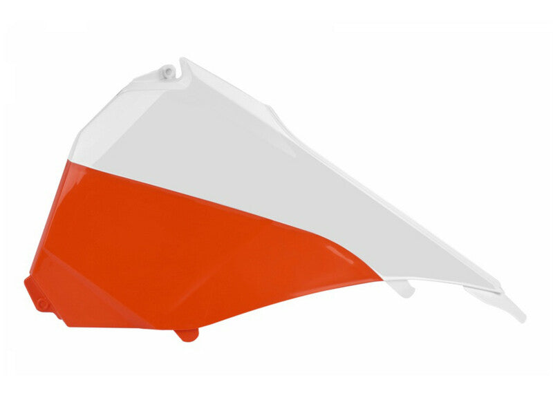 POLISPORT Air Box Covers OEM Color (2015) Black/Orange KTM SX/SX-F