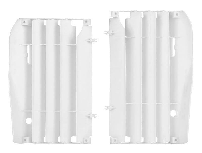 POLISPORT Radiator Louvers White Honda CRF250R