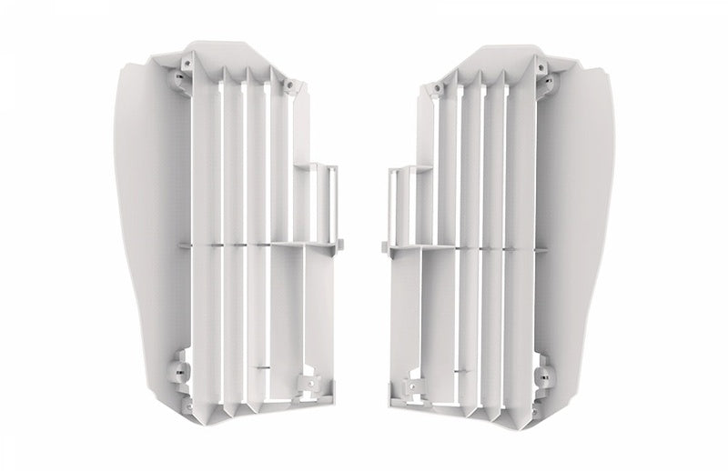 POLISPORT Radiator Louvers White Yamaha YZ450F